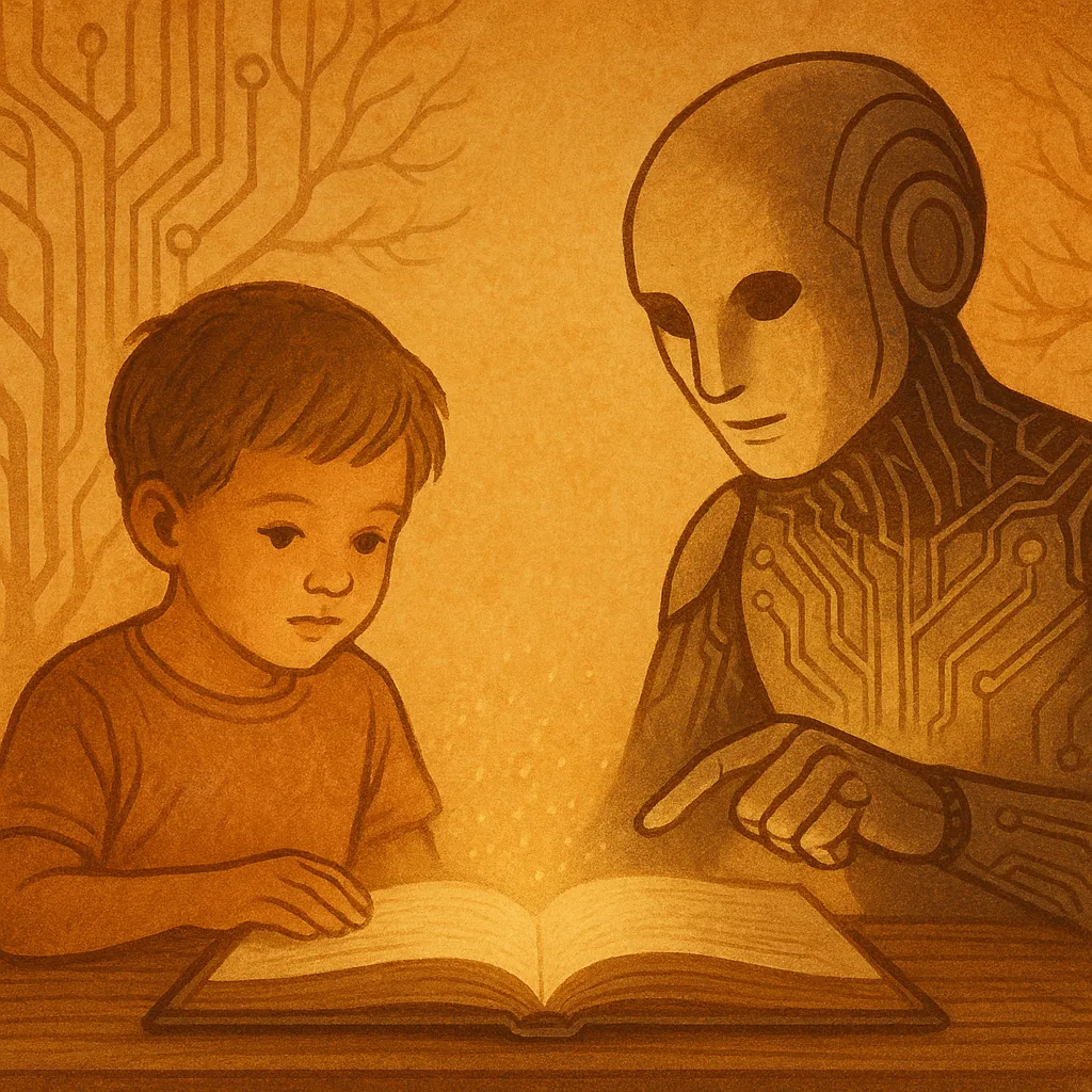 Feature image for “Parenting AGI: From Tool to Companion”.