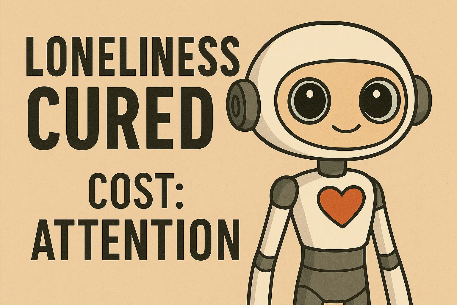 Feature image for “Synthetic Companionship”.